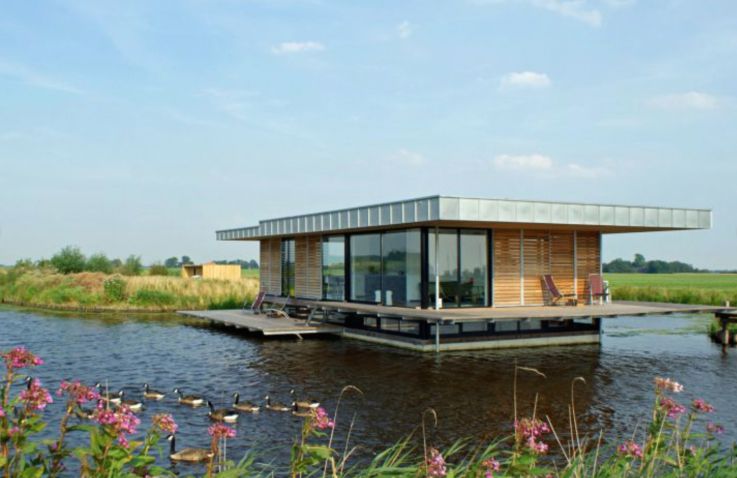 Watervilla de Roerdomp - Vakantiehuis Friesland
