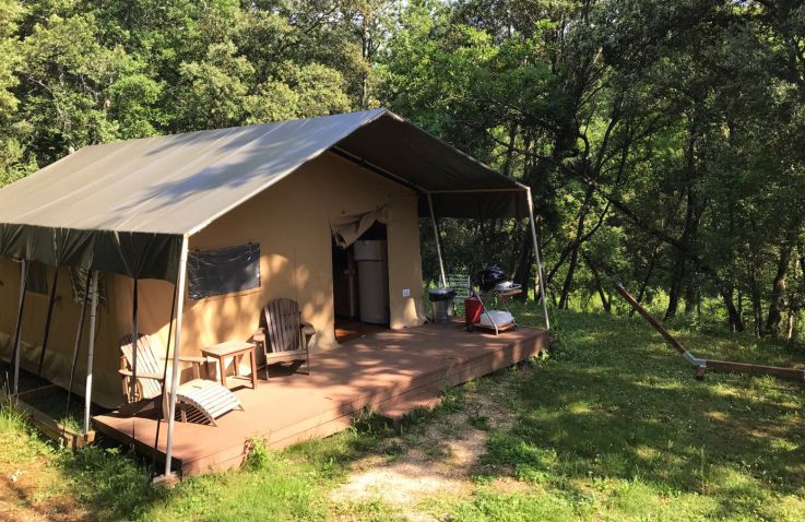 Camping Le Pech Charmant - Safaritenten Dordogne