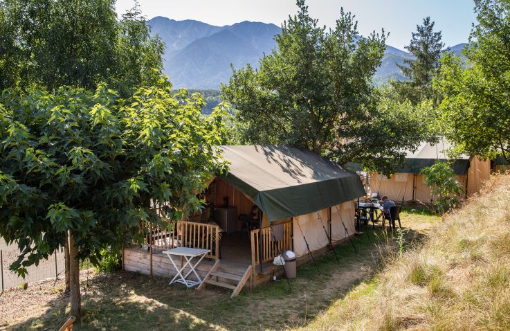 Camping Le Rotja - Safaritenten Languedoc-Roussillon