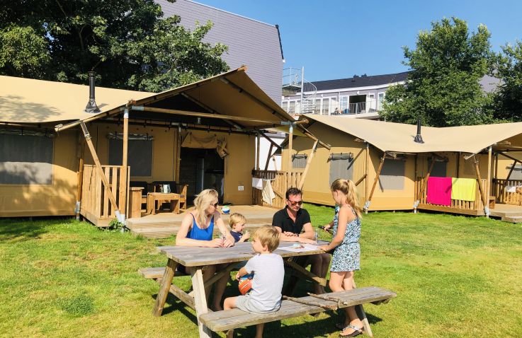 Camping Coogherveld Texel - Lodgetent Noord-Holland