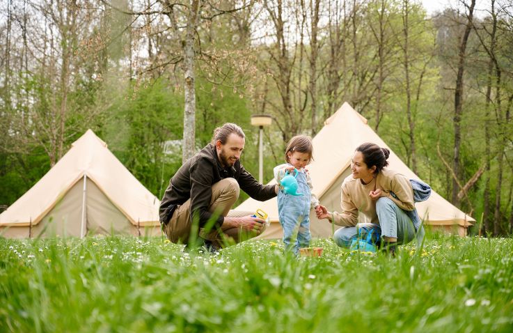 Glamping Belgische Ardennen - Tipi Tent - Camping Relaxi