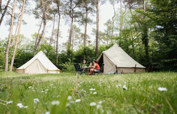 Glamping Drenthe - Tipi Tent - Camping Diana Heide
