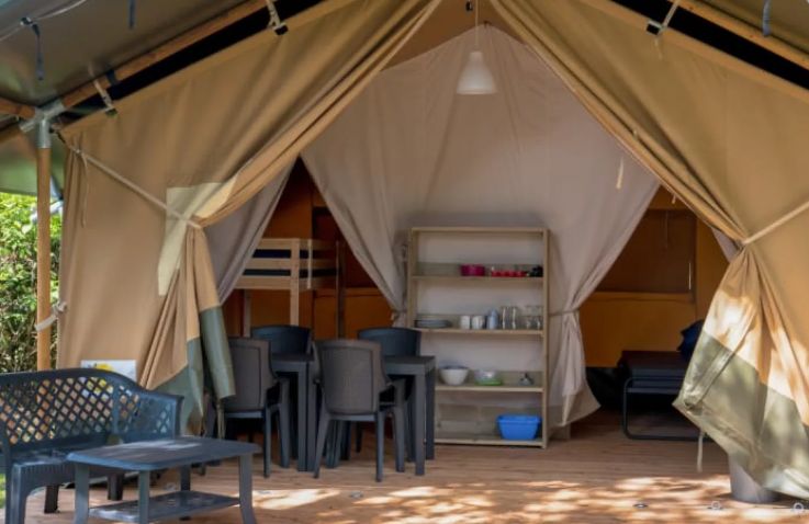 Camping Hof van Kolham - Safaritenten in Groningen