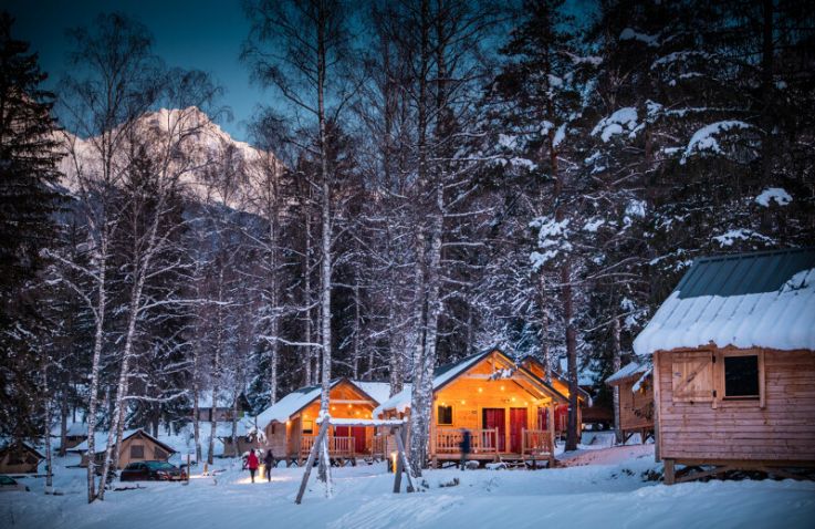 Huttopia Winter Chalets – Camping Huttopia Vanoise – Bozel - Glamping Savoie