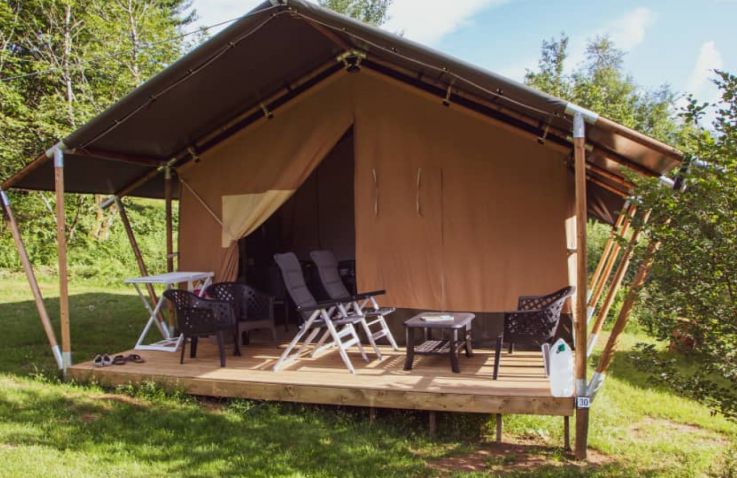 Camping het Swinnenbos - Safaritenten Vlaams-Brabant