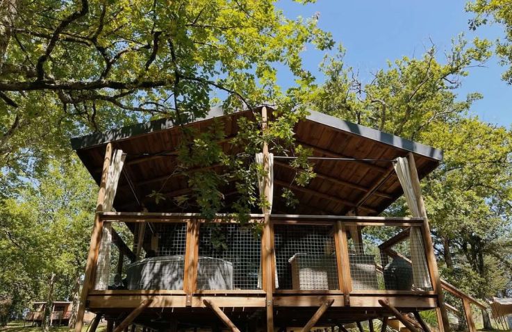 Whaka Lodge - Lifestyle nature camp - Glamping Zuid-Frankrijk