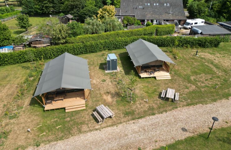 Camping de Oude Stokerij - Safaritenten Limburg