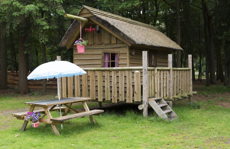 RCN De Jagerstee - Houten Jagershut Lodges Veluwe