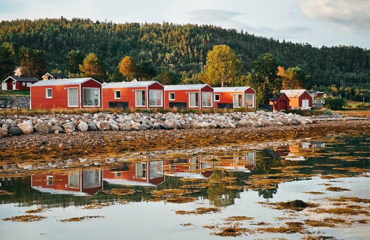 Norwegian Wild - Aurora Sea View Cabins Noorwegen