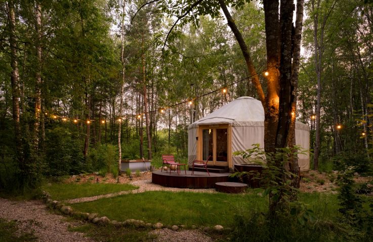 Dacza Puchacza Glamping - Yurts Polen