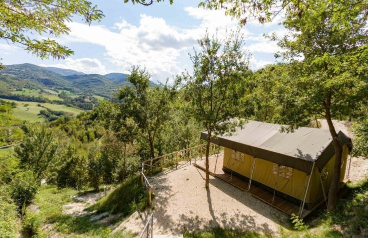 Camping Il Collaccio - Safaritenten Umbrië