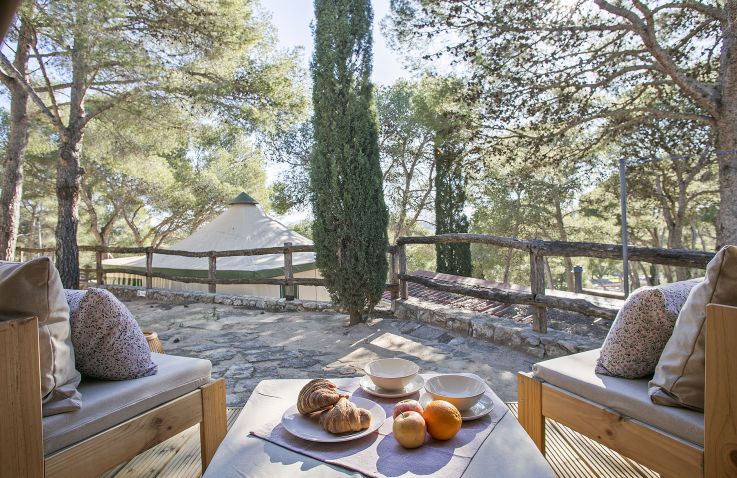 Camping Castell Montgrí - Safaritenten Costa Brava